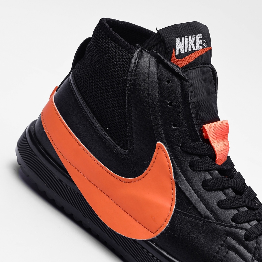 NIKE BLAZER BLack Orange | FulFill